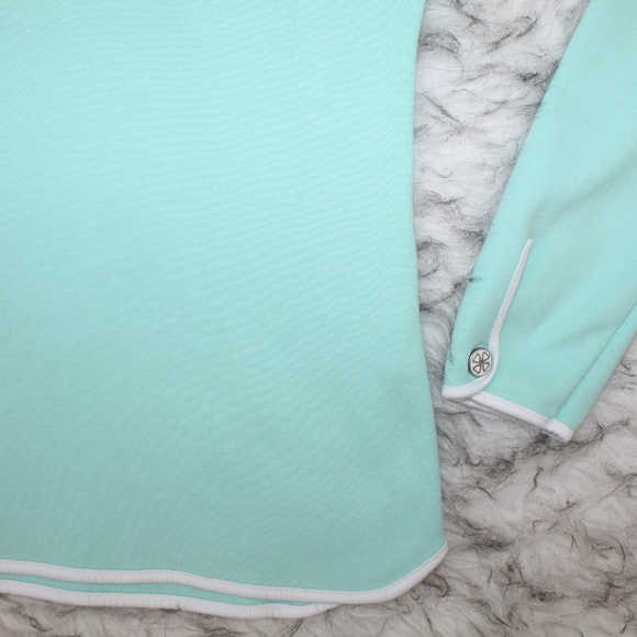 Clover By Bobby Jones Mint Green Pullover Shirt - Picture 6 of 8